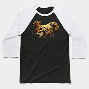 Tiger Pattern Baseball T-Shirt